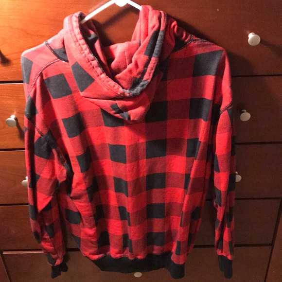 Black And Red Checkered Sweater - Picture 2 of 2